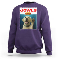 Funny Yellow Lab Jowls Sweatshirt Labrador Retriever Lover Gift - Wonder Print Shop