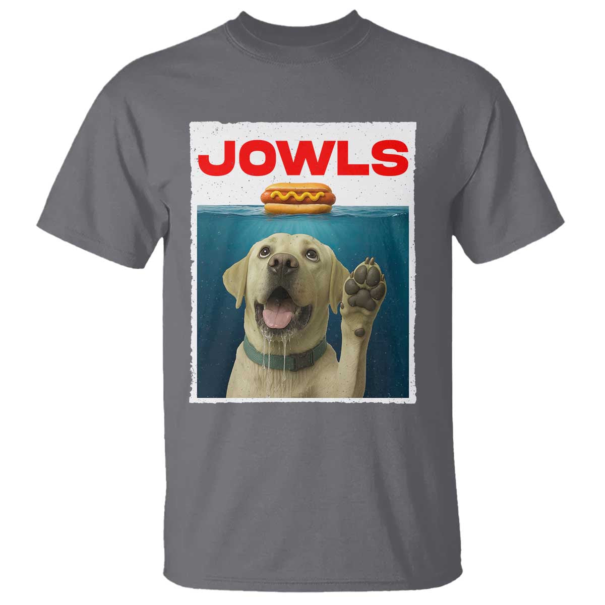 Funny Yellow Lab Jowls T Shirt Labrador Retriever Lover Gift - Wonder Print Shop