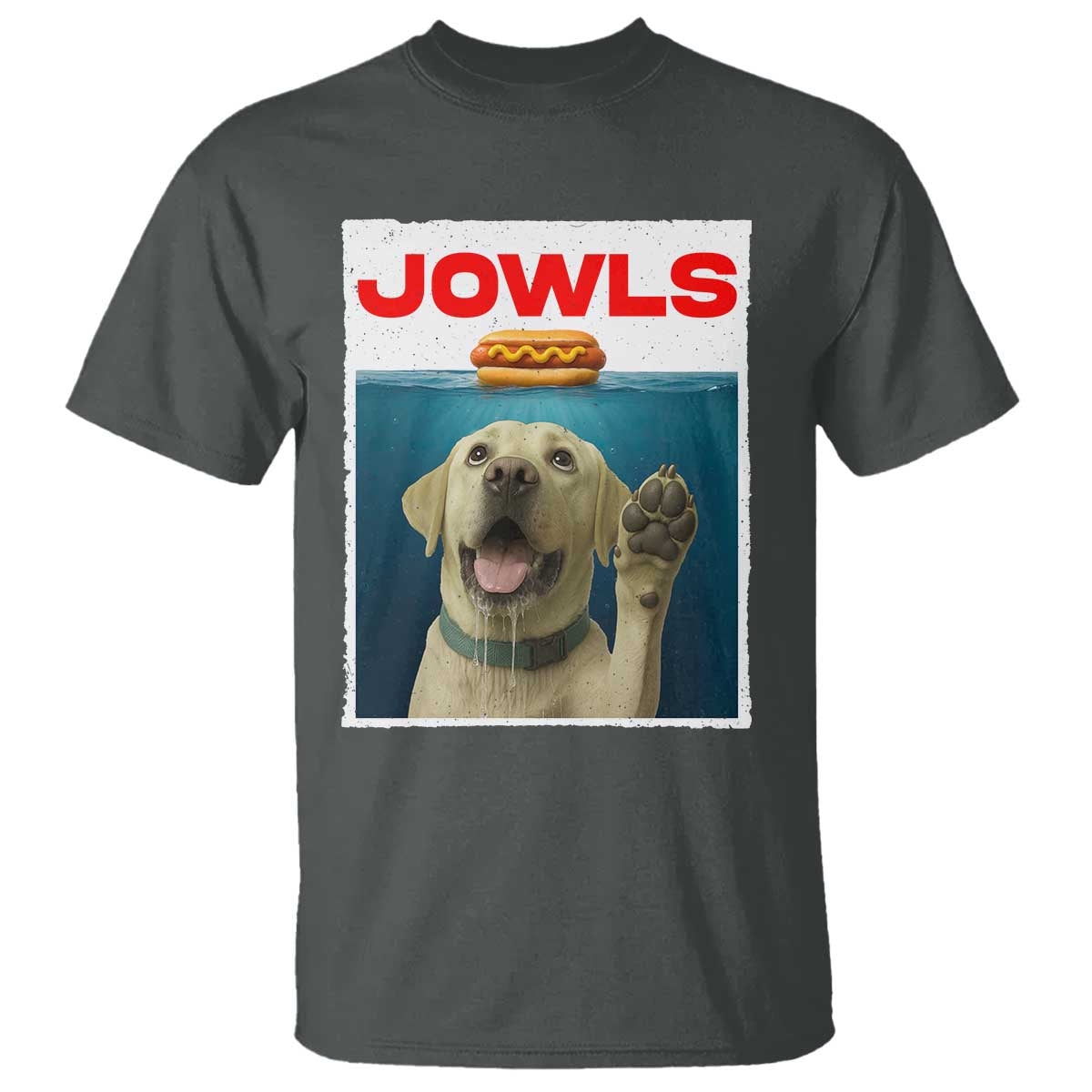 Funny Yellow Lab Jowls T Shirt Labrador Retriever Lover Gift - Wonder Print Shop