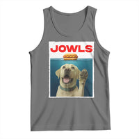 Funny Yellow Lab Jowls Tank Top Labrador Retriever Lover Gift - Wonder Print Shop