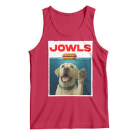 Funny Yellow Lab Jowls Tank Top Labrador Retriever Lover Gift - Wonder Print Shop