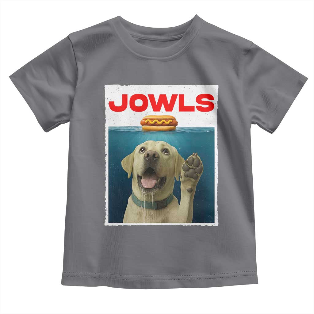 Funny Yellow Lab Jowls Toddler T Shirt Labrador Retriever Lover Gift - Wonder Print Shop