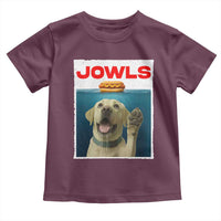 Funny Yellow Lab Jowls Toddler T Shirt Labrador Retriever Lover Gift - Wonder Print Shop