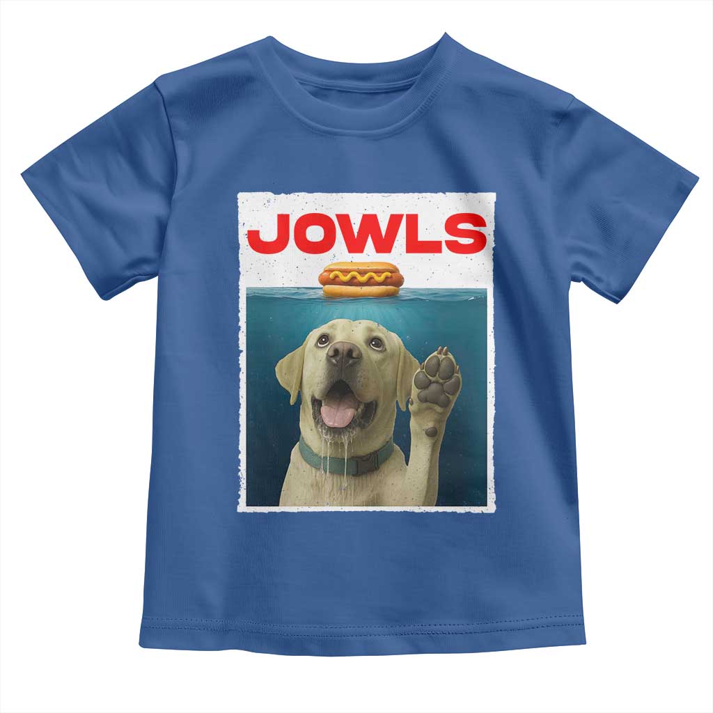 Funny Yellow Lab Jowls Toddler T Shirt Labrador Retriever Lover Gift - Wonder Print Shop