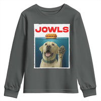 Funny Yellow Lab Jowls Youth Sweatshirt Labrador Retriever Lover Gift - Wonder Print Shop