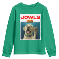 Funny Yellow Lab Jowls Youth Sweatshirt Labrador Retriever Lover Gift - Wonder Print Shop