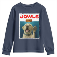 Funny Yellow Lab Jowls Youth Sweatshirt Labrador Retriever Lover Gift - Wonder Print Shop