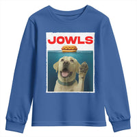Funny Yellow Lab Jowls Youth Sweatshirt Labrador Retriever Lover Gift - Wonder Print Shop