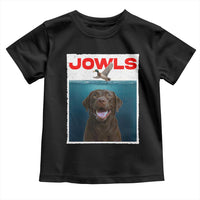 Chocolate Labrador Retriever Toddler T Shirt Funny Jowls Horror Dog Poster - Wonder Print Shop