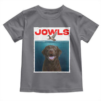 Chocolate Labrador Retriever Toddler T Shirt Funny Jowls Horror Dog Poster - Wonder Print Shop