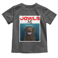 Chocolate Labrador Retriever Toddler T Shirt Funny Jowls Horror Dog Poster - Wonder Print Shop