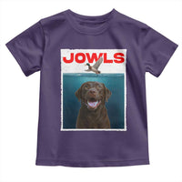 Chocolate Labrador Retriever Toddler T Shirt Funny Jowls Horror Dog Poster - Wonder Print Shop