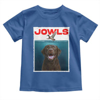 Chocolate Labrador Retriever Toddler T Shirt Funny Jowls Horror Dog Poster - Wonder Print Shop