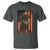 Black Labrador T Shirt Hunting American Flag Dog Lover Gift - Wonder Print Shop