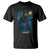 Starry Night Art Parody T Shirt Girl And Labrador Retriever Dog Mom Gift - Wonder Print Shop