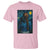 Starry Night Art Parody T Shirt Girl And Labrador Retriever Dog Mom Gift - Wonder Print Shop