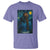 Starry Night Art Parody T Shirt Girl And Labrador Retriever Dog Mom Gift - Wonder Print Shop