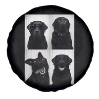 Funny Black Lab Spare Tire Cover Photobooth Selfie Dog Mom Gift - Wonder Print Shop