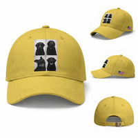 Funny Black Lab Baseball Cap Photobooth Selfie Dog Mom Gift