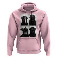 Funny Black Lab Hoodie Photobooth Selfie Dog Mom Gift - Wonder Print Shop