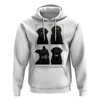 Funny Black Lab Hoodie Photobooth Selfie Dog Mom Gift - Wonder Print Shop