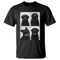 Funny Black Lab T Shirt Photobooth Selfie Dog Mom Gift - Wonder Print Shop