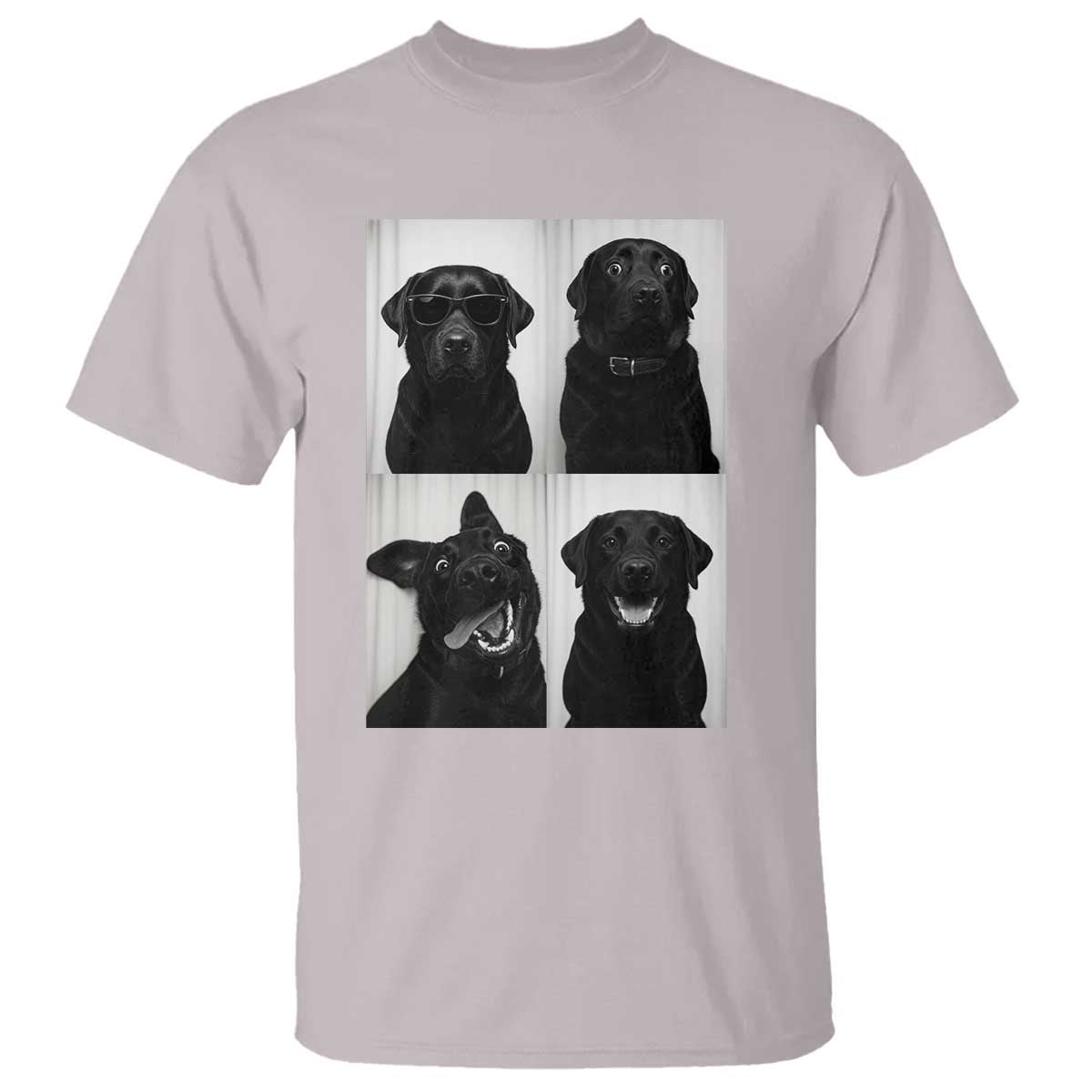 Funny Black Lab T Shirt Photobooth Selfie Dog Mom Gift - Wonder Print Shop