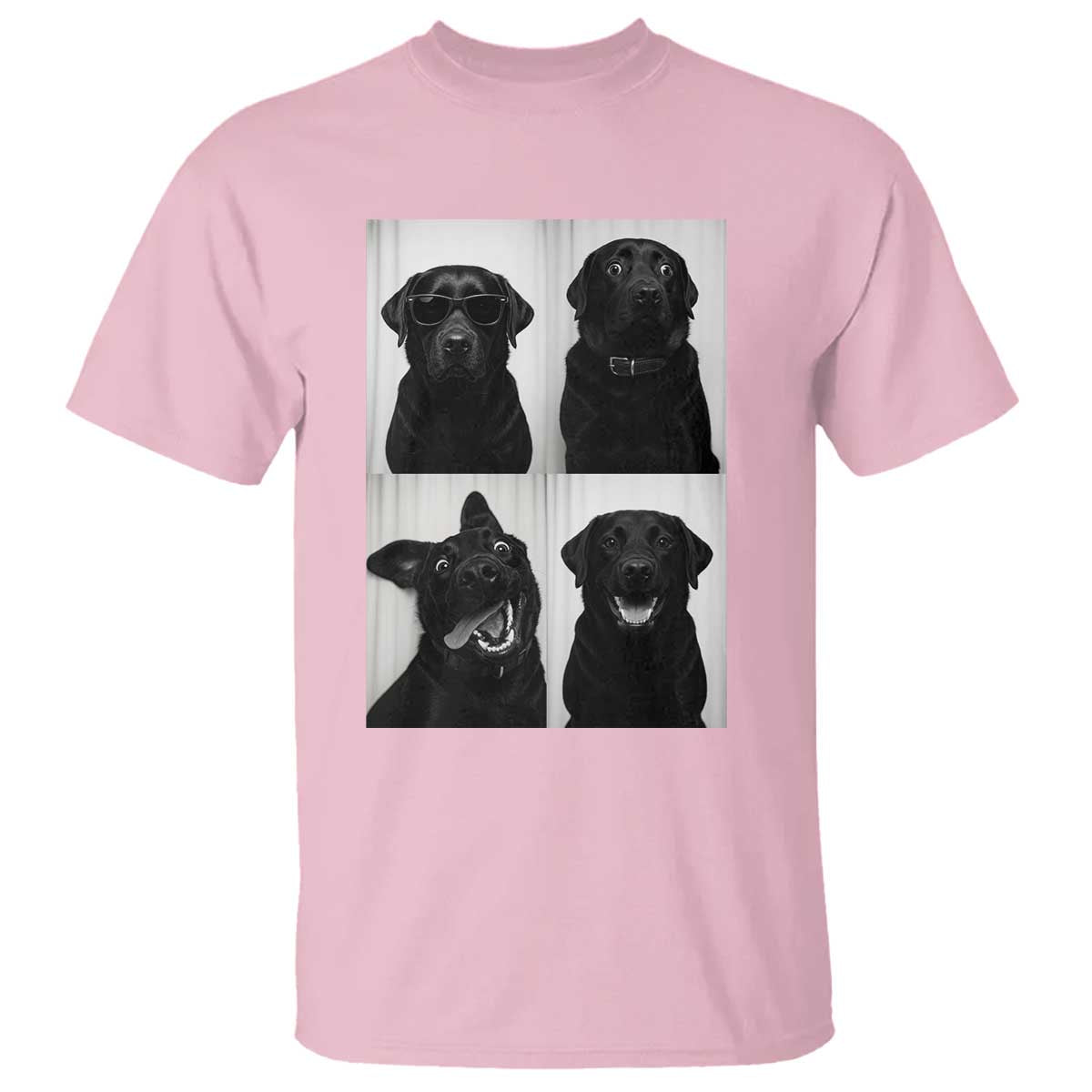 Funny Black Lab T Shirt Photobooth Selfie Dog Mom Gift - Wonder Print Shop