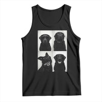 Funny Black Lab Tank Top Photobooth Selfie Dog Mom Gift - Wonder Print Shop