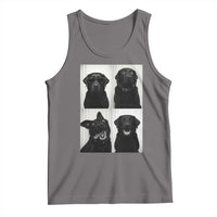 Funny Black Lab Tank Top Photobooth Selfie Dog Mom Gift - Wonder Print Shop