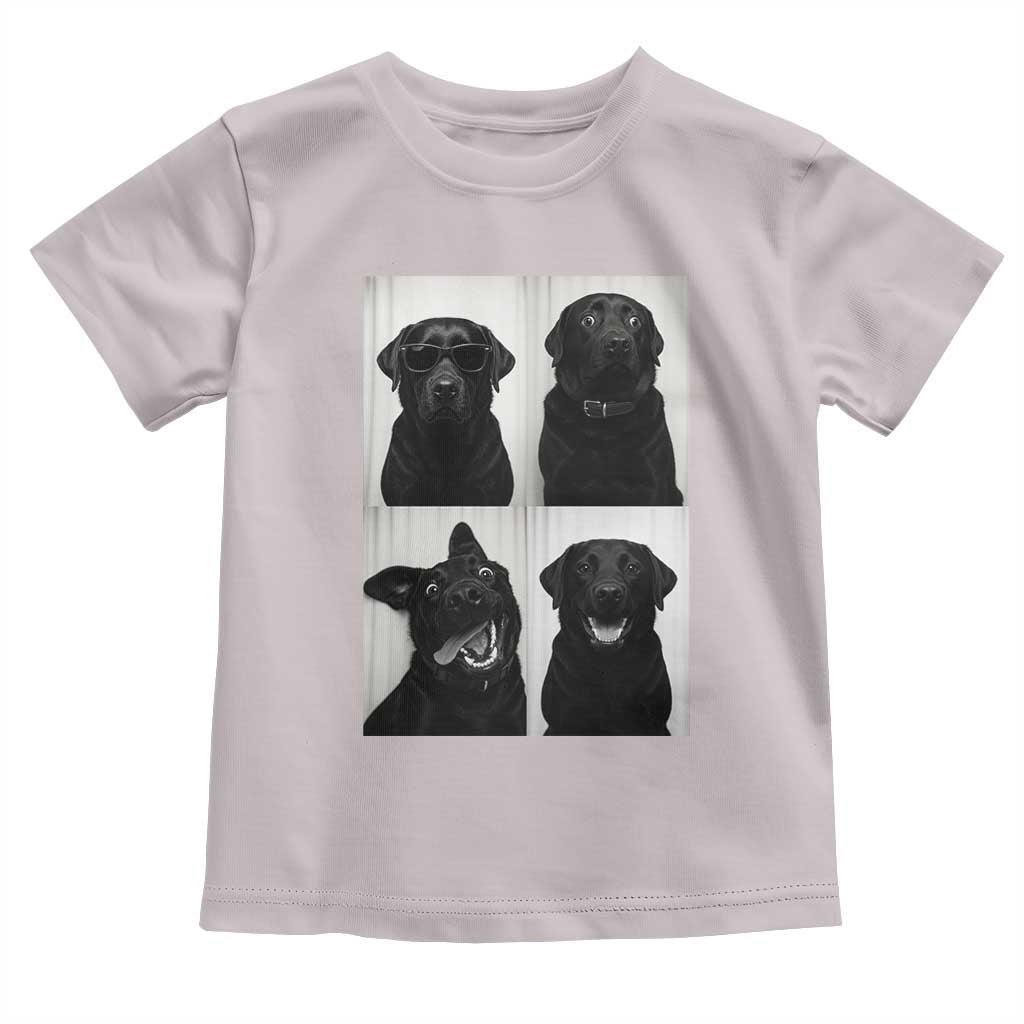 Funny Black Lab Toddler T Shirt Photobooth Selfie Dog Mom Gift - Wonder Print Shop