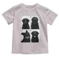 Funny Black Lab Toddler T Shirt Photobooth Selfie Dog Mom Gift - Wonder Print Shop