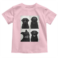Funny Black Lab Toddler T Shirt Photobooth Selfie Dog Mom Gift - Wonder Print Shop