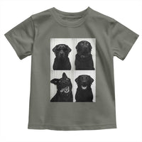 Funny Black Lab Toddler T Shirt Photobooth Selfie Dog Mom Gift - Wonder Print Shop