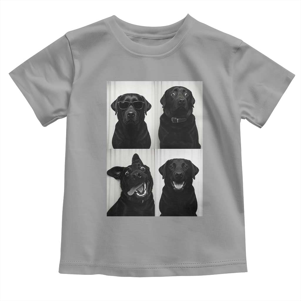 Funny Black Lab Toddler T Shirt Photobooth Selfie Dog Mom Gift - Wonder Print Shop