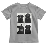 Funny Black Lab Toddler T Shirt Photobooth Selfie Dog Mom Gift - Wonder Print Shop