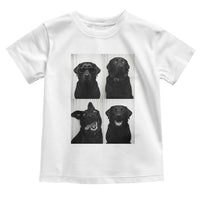 Funny Black Lab Toddler T Shirt Photobooth Selfie Dog Mom Gift - Wonder Print Shop