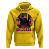 Funny Black Labrador Hoodie Dog Mom Retro Sunset Gift - Wonder Print Shop