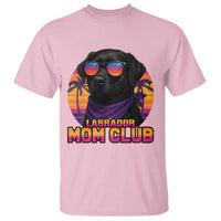 Funny Black Labrador T Shirt Dog Mom Retro Sunset Gift - Wonder Print Shop