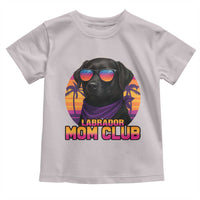 Funny Black Labrador Toddler T Shirt Dog Mom Retro Sunset Gift - Wonder Print Shop