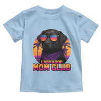 Funny Black Labrador Toddler T Shirt Dog Mom Retro Sunset Gift - Wonder Print Shop