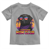 Funny Black Labrador Toddler T Shirt Dog Mom Retro Sunset Gift - Wonder Print Shop