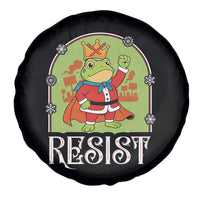 Resist Portland Frog Protest Spare Tire Cover Funny No Kings Christmas Gift - Wonder Print Shop