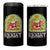 Resist Portland Frog Protest 4 in 1 Can Cooler Tumbler Funny No Kings Christmas Gift - Wonder Print Shop