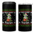 Frogs Against Fascism Ugly Sweater 4 in 1 Can Cooler Tumbler Funny Portland Christmas Frog Gift - Wonder Print Shop