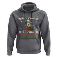 Frogs Against Fascism Ugly Sweater Hoodie Funny Portland Christmas Frog Gift - Wonder Print Shop