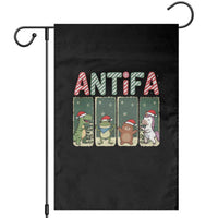 Funny Christmas Frogtifa Garden Flag Portland Resist Frog Protest - Wonder Print Shop