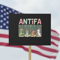 Funny Christmas Frogtifa Protest Sign Portland Resist Frog Protest - Wonder Print Shop