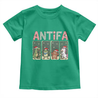 Funny Christmas Frogtifa Toddler T Shirt Portland Resist Frog Protest - Wonder Print Shop