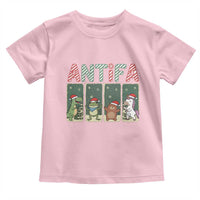 Funny Christmas Frogtifa Toddler T Shirt Portland Resist Frog Protest - Wonder Print Shop